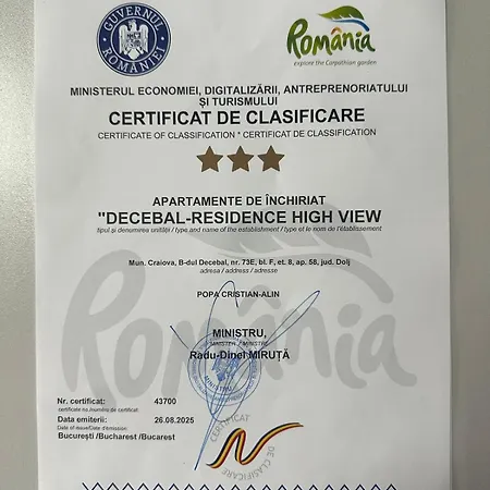 Decebal-residence High View Craiova