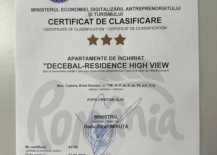 Decebal-residence High View Κραϊόβα